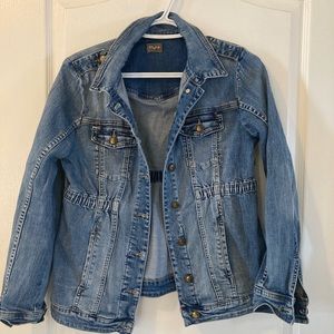 Thyme Maternity Blue Jean Jacket